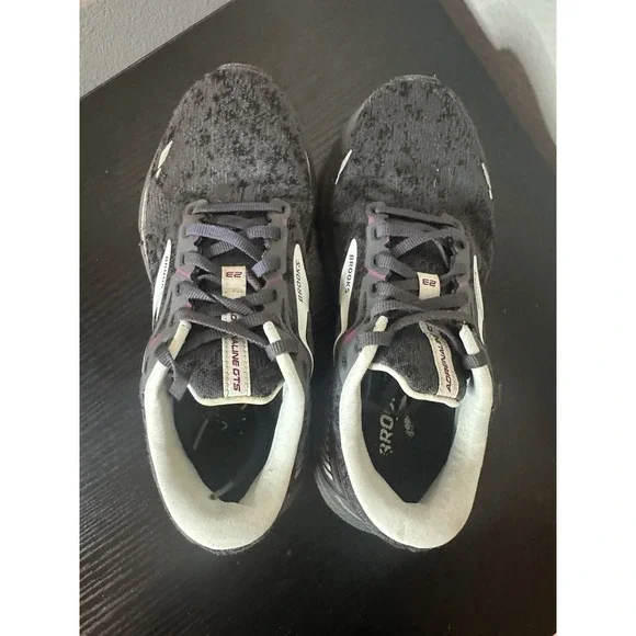 Brooks Adrenaline GTS 23 Women's Running Shoes Size 8.5 D Wide Black Purple - Picture 8 of 10